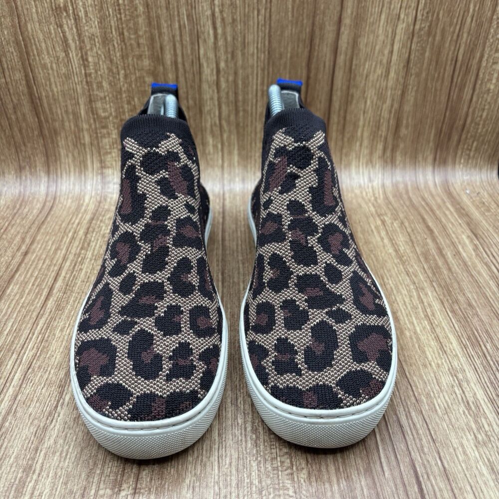 Rothy’s Women Chelsea Boot Sneaker Size 8 Wildcat Knit Pull On Shoe‎ Bootie Flat - Picture 5 of 9